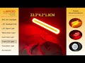 Upgraded Side Marker Light Brake Steering Turn signal Taillight for Heavy Cargo Truck Modification
