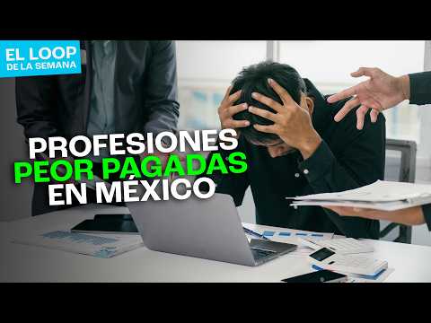Proponen cobrar HORAS EXTRA por responder WhatsApp,conoce las carreras peor pagadas en México #loop