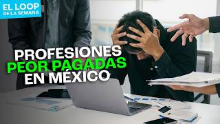 Proponen cobrar HORAS EXTRA por responder WhatsApp,conoce las carreras peor pagadas en México #loop