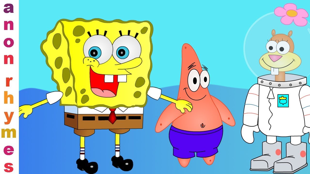 Educational Videos For Kids Spongebob Finger Family Nursery Rhymes