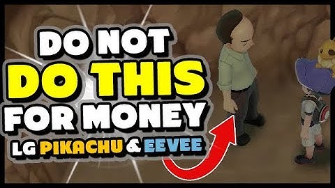 The SILLIEST way to make INFINITE MONEY in Pokemon Lets Go Pikachu and Eevee! - Don