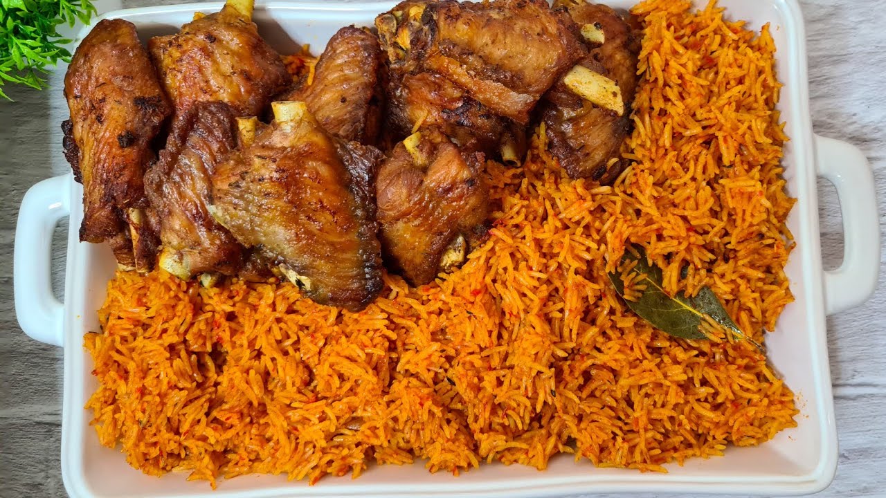 Basmati Jollof Rice - How to make the Nigerian Party style Jollof Rice