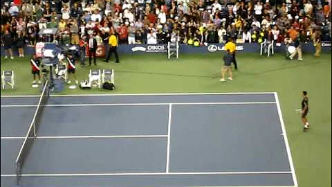 novak djokovic vs. john mcenroe at us open
