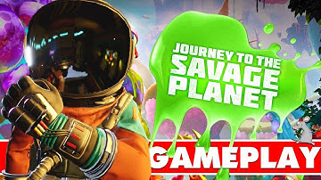 JOURNEY To The Savage Planet Gameplay Walkthrough #1 Exploring An Alien World