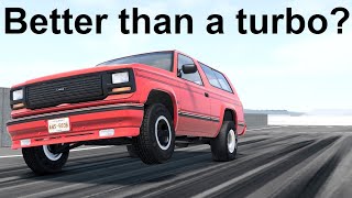 The Zero Parasitic Loss Supercharger! BeamNG. Drive