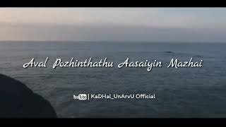 Oru NiMisHam koodA 👩❤️💋👨 Ennai parvalilla 💓 female version status 💓||KaDHal UnArvU|| 😍