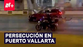 Agrede a su pareja, intenta huir y desata persecución en Puerto Vallarta - N+