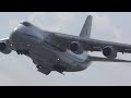 быстрый отрыв гиганта и купание в облаках Ан-124 Руслан RF-82011