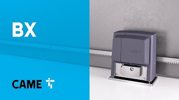 BX, the CAME automatic sliding gate opener with mobile app for remote control