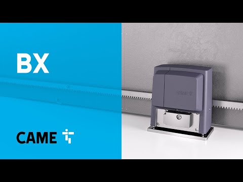 BX, the CAME automatic sliding gate opener with mobile app for remote control