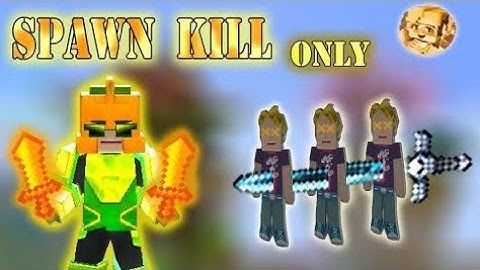 Spawn Kill only challange in Egg wars! [Eggwars] - Blockman Go