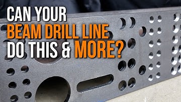 Can Your Beam Drill Line Do All This & MORE?