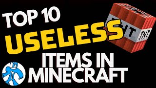 Minecraft - Top 10 USELESS Items 2024