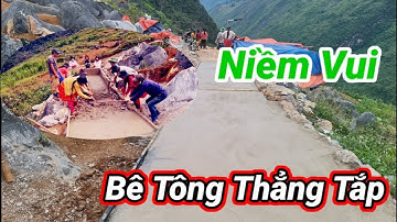 #494 NIỀM VUI NỤ CƯỜI CỦA 23 Hộ Biệt Lập Với Những Mét Bê Tông Thẳng Tắp - Tuyên Hà Giang