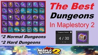 The Best Dungeons To Run In Maplestory 2 My Best Dungeons List For Maplestory 2 & Why
