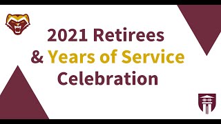 2021 Walker Retirement and Years of Service Celebration