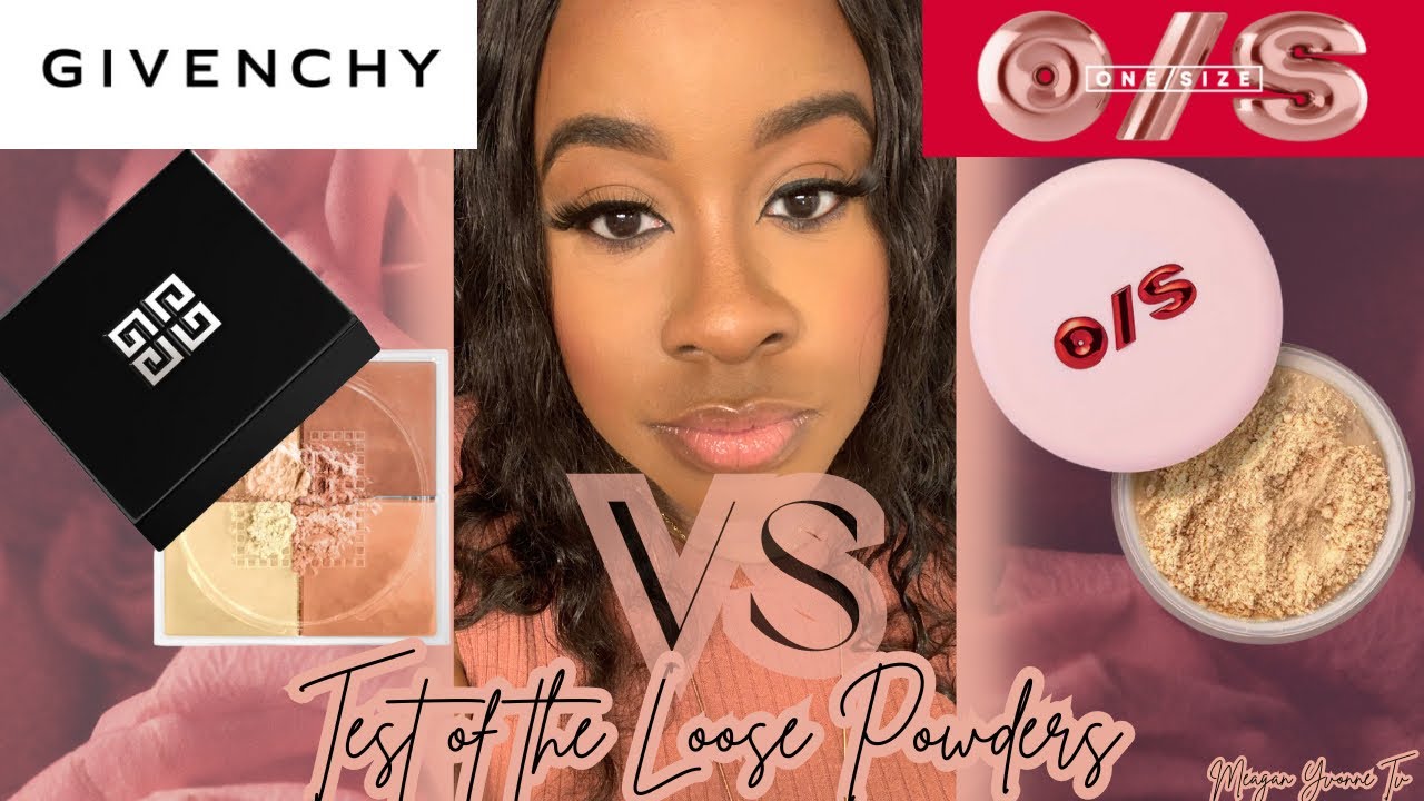 One Side Powder @givenchybeauty or @ONESIZEBeauty ? | Battle of the Setting Powders ...