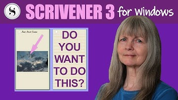 Scrivener 3 for Windows: Adding Images to Corkboard