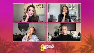 Skai Jackson and the &quot;Sheroes&quot; cast talk performing stunts! | Hollywire