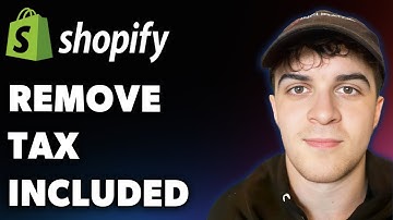 How to Remove Tax Included on Shopify (Full 2025 Guide)
