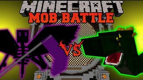 Minecraft mod battle ender reaper vs basilisk (Ore spawn mod