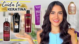 CUAL ES EL MEJOR SHAMPOO SIN SAL para DESPUES DE KERATINA? *Shampoo ANTI FRIZZ* - YouTube