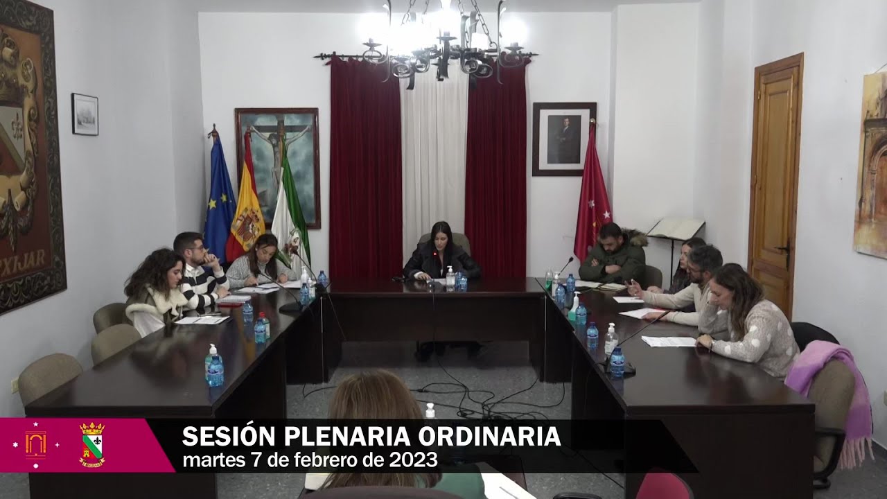 Pleno Ordinario Begíjar 7.2.2023