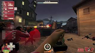TF2C: Conflict MVM Skullcove - (Nightmare) as Engie (with Artillery Sentry)