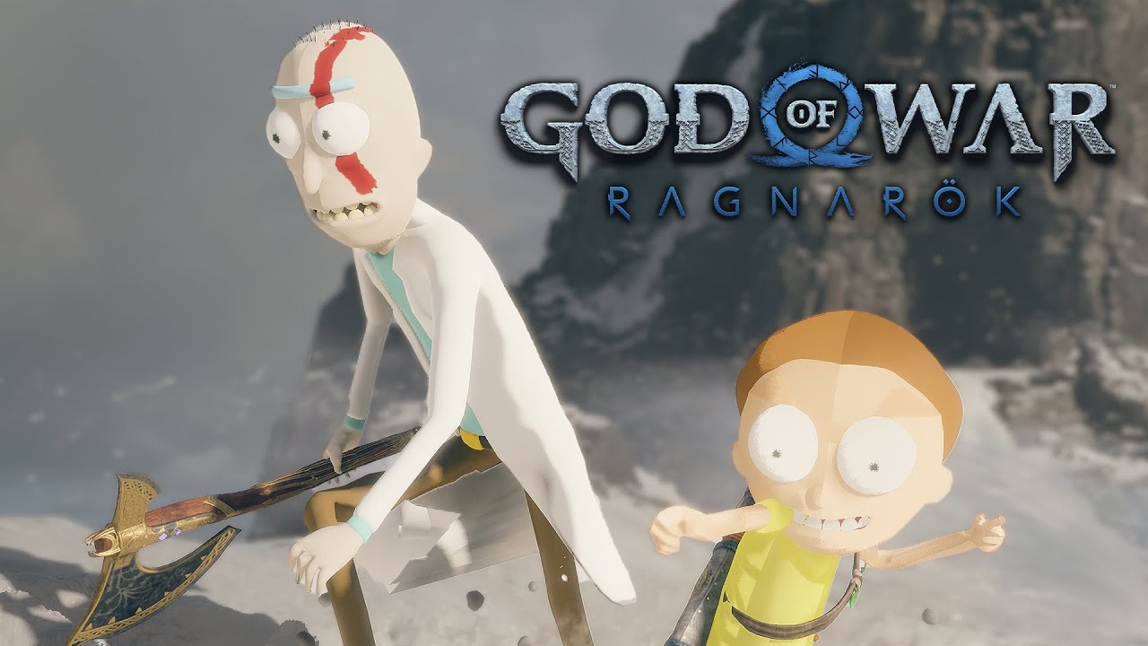 Rick and Morty meets God of War Ragnarok in this New Trailer