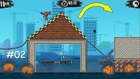 #MotorbikeGameAndroid #TrialXtreme4 #MotoX3M | Crazy bike game #3 | الدراجة النارية المجنونة