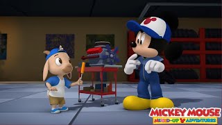 Mickey Mouse Mixed-Up Adventures S03E08 Caution: Kids at Work! | Disney Junior | Review