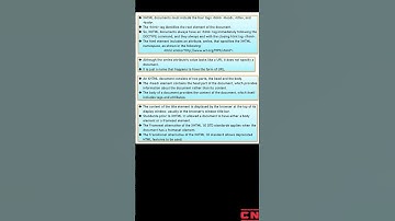 STANDARD XHTML DOCUMENT | PROGRAMMING THE WEB #computerscience #bca #html #web
