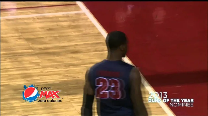 Detroit - Doug Anderson (2013 Pepsi MAX Dunk of the Year nominee)