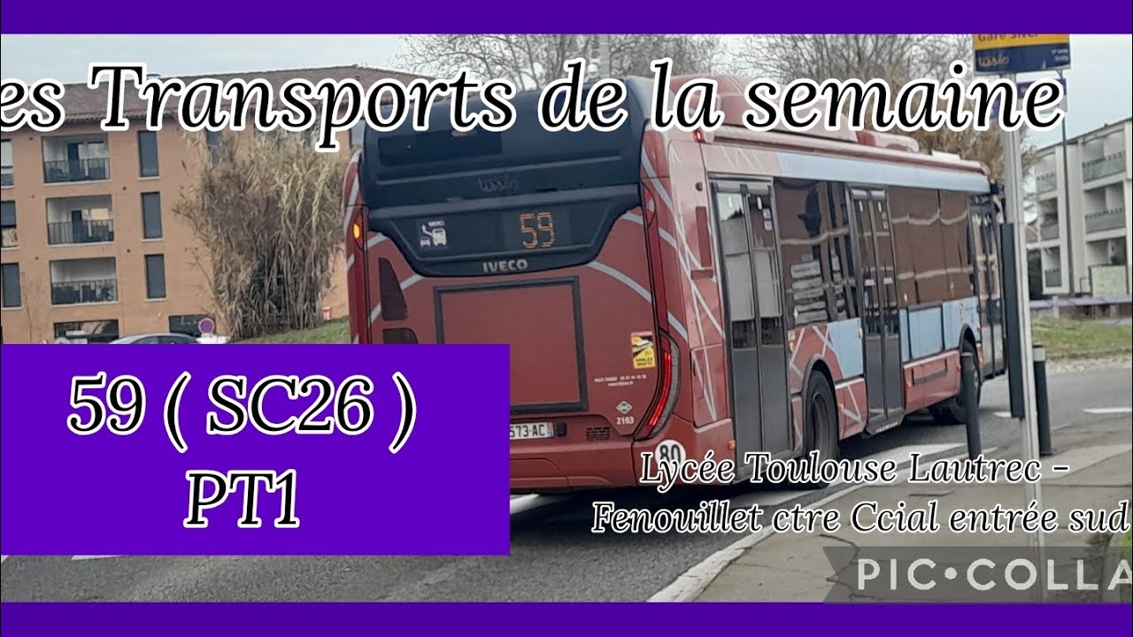 Trajet sur le 59 avec un Urbanway 12 C9 N°2318 ( Voith ) et il y aura pas d'intro et décrit désolé 