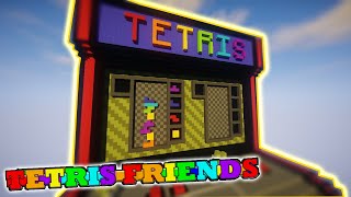 Minecraft Tetris Plugin - ft. @Diamondxrs