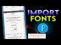 How to Add Fonts in Pixellab? Pixellab Me Font Kaise Add Kare? stylish fonts in pixelab |Mobitorials