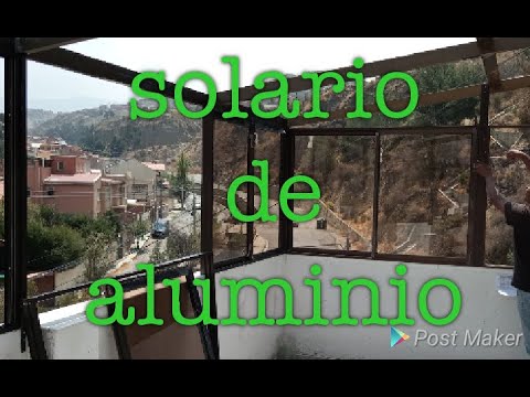 Video: Cómo Construir Un Solárium