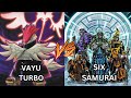 Vayu Turbo vs Six Samurai Yu-Gi-Oh! Edison Format