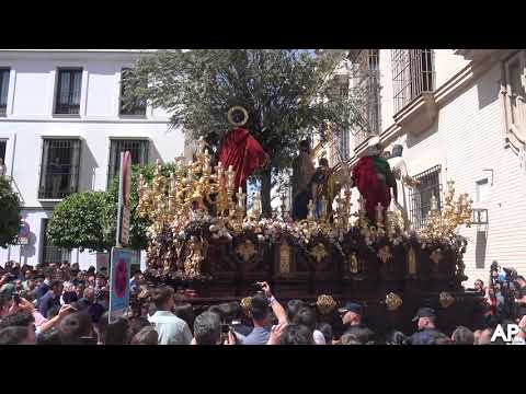 Real e Ilustre Hermandad del Santísimo Sacramento y Cofradía de Nazarenos de Nuestro Padre Jesús de la Redención en el Beso de Judas, María Santísima del Rocío, Nuestra Señora del Carmen, San Fernando Rey y San Lucas Evangelista