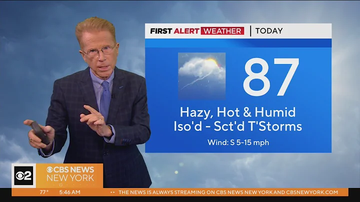 First Alert Weather: Hazy, hot and humid