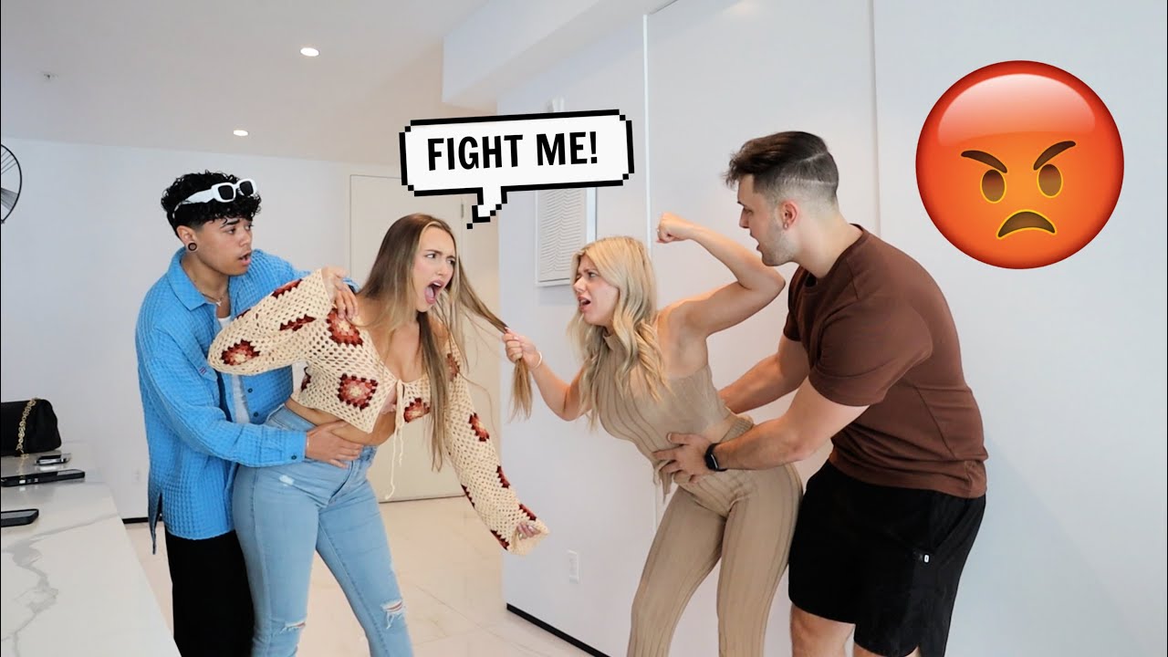 ARGUING IN FRONT OF OUR BOYFRIENDS PRANK!! *BAD IDEA*