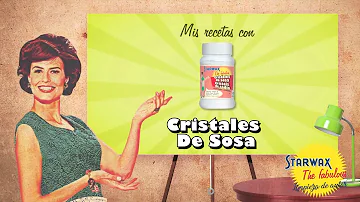 ¿Se puede limpiar con cristales de sosa?