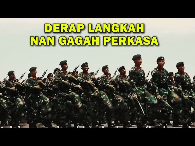 Derap Langkah Nan Gagah Perkasa (Lirik) - Kumpulan lagu TNI class=