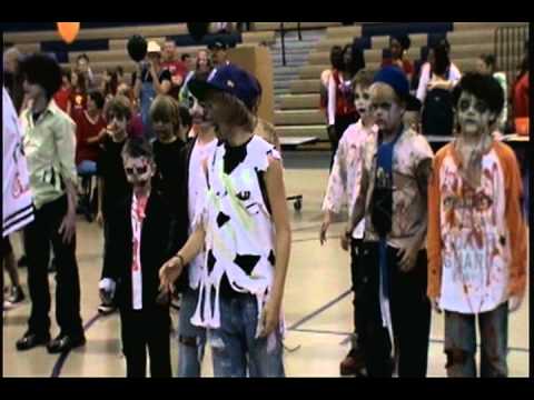 Seb's Thriller Flash mob dance