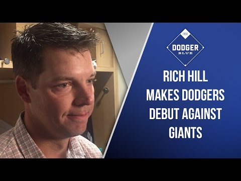Rich Hill Makes Dodgers Debut Against Giants