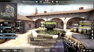 CSGO: POV NiP Friberg vs Property (29/18) inferno @ Gfinity 2015 Spring Masters 1