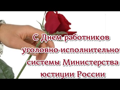 День работников уголовно-исполнительной системы Министерства юстиции России поздравляю с праздником!