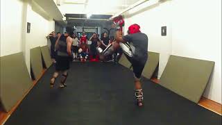 Bajiquan vs Kickboxing