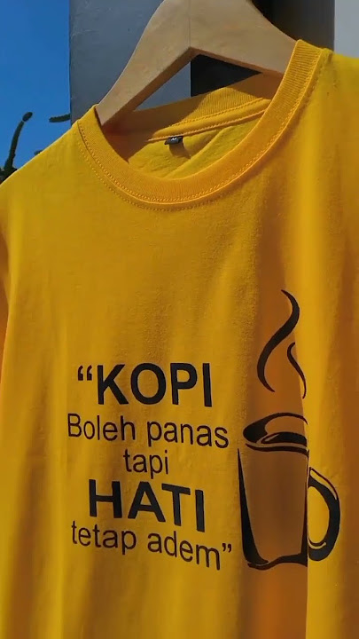 Kaos Kopi Indonesia By Kedbel  #kedbel #kopiindonesia