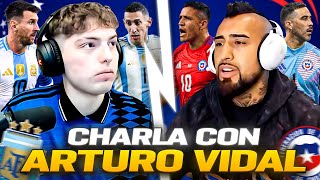 Thumbnail for CHARLA CON ARTURO VIDAL: PREVIA ARGENTINA vs. CHILE (2024) - ¿COMO SE VIVE UNA COPA AMERICA?
